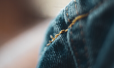 close up of jeans