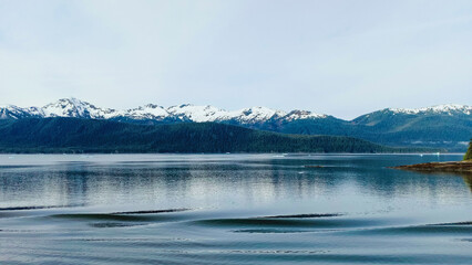 Snow covered mountain 