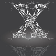Polygonbuchstabe X16