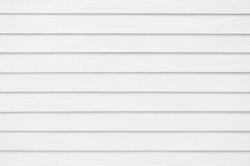 Wall panel paint white color synthetic wooden plank texture surface background. Outdoor panel wood...