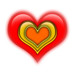 love heart valentine