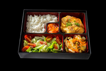 Bento lunch chicken teriyaki