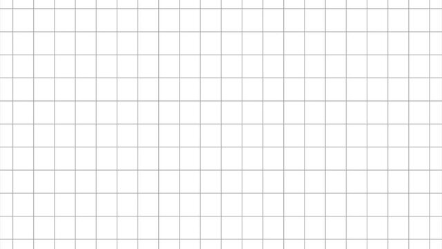 White  grid squared background