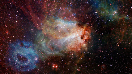 Beauty of universe. Elements of this image furnished by NASA