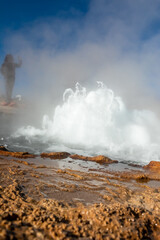El Tatio geysers , San Pedro de Atacama, Chile.