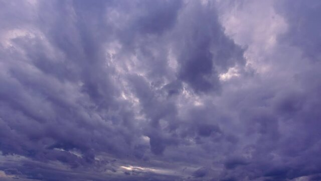 Lightining on stormy sky