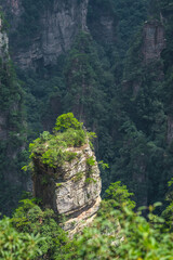Stunning Mountain formations in Zhangjiajie