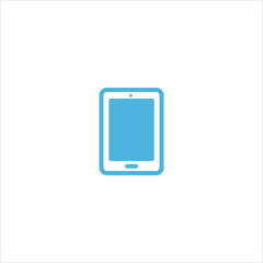 hand phone icon flat vector logo design trendy