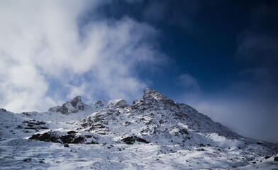 The Cobbler mountain in the Scottish highlands