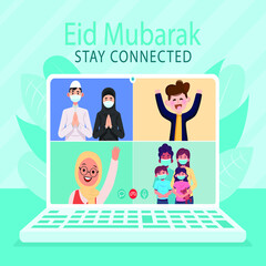 Eid Mubarak Stay Connected