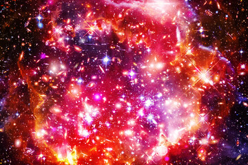 Fototapeta na wymiar Highly detailed epic galaxy and stars. The elements of this image furnished by NASA.