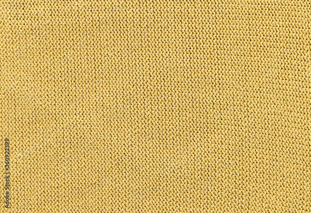 Wall mural yellow fabric background