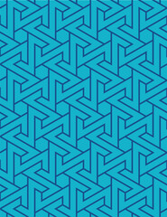Arabic geometric seamless background