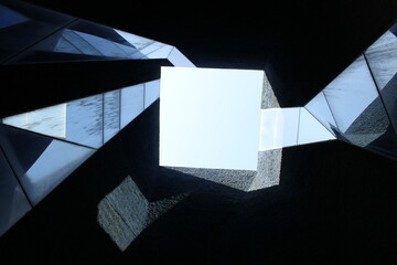 geometric light shapes