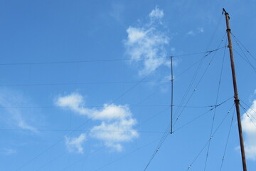 Fototapeta premium Antenna field (5)