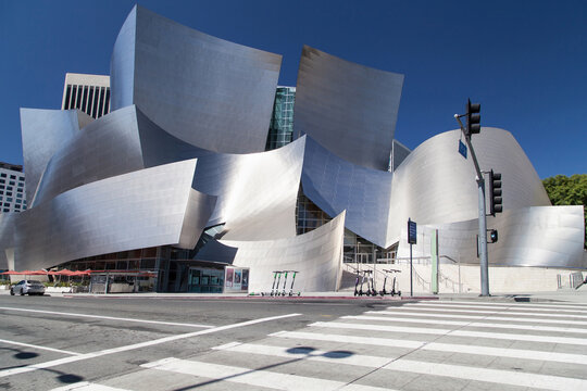 Walt Disney Concert Hall By Frank Gehry