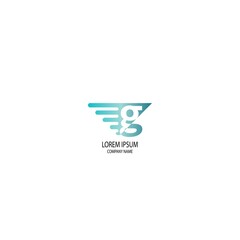 Triangle G logo letter design