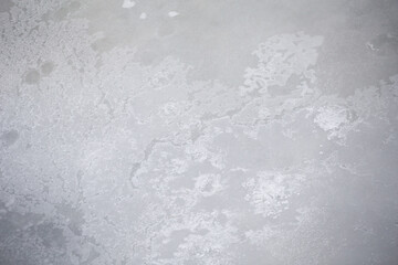 Closeup of ice on a frozen creek