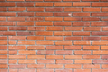 Typical brick background for the construction of Latin American houses