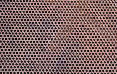 Circular Metal Grate Pattern
