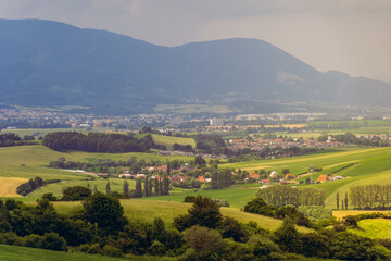 Turčianska kotlina, slovakia. Turčianske jaseno