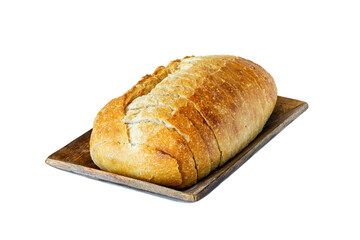 Sliced sourdough bread