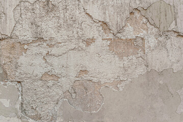 abstract background of an old shabby brick wall close up