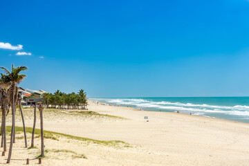 Porto das Dunas beach at the Aquiraz district in Fortaleza, Brazil.