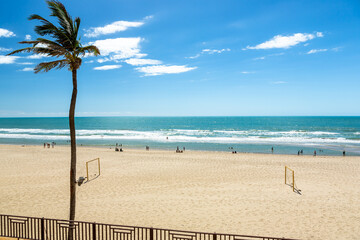 Porto das Dunas beach at the Aquiraz district in Fortaleza, Brazil.