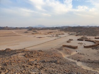 desert landscape in death valley