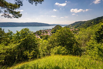 Fantastic hike near Sipplingen on Lake Constance