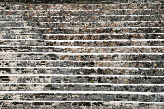 Altun Ha Mayan Ancient City Pyramid Stairs in Belize 