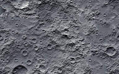 Moon surface. Seamless texture background. - 360948547