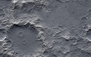 Moon surface. Seamless texture background.