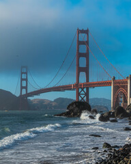 Beautiful Beach Views of the Golden Gate Bridge