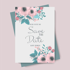 Flower background for wedding