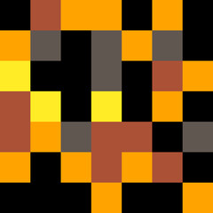 Abstract Mosaic Background,warm color pixels background, abstract background