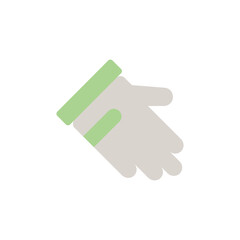 Golf glove colored icon. Simple colored element illustration. Golf glove concept symbol design from golf set. Can be used for web and mobile