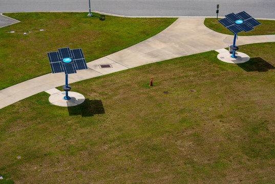 FPL Solar Power trees Port Canaveral Florida