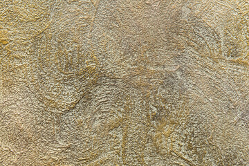 gold texture abstract background decorative rough uneven plaster or concrete wall - art texture stone with copy space