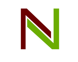 n initial logo letter designs and logo designs