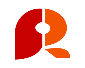 r initial logo letter designs