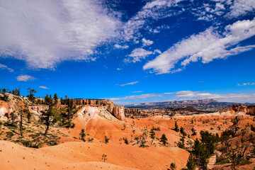 Bryce National Park Landscape View