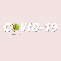 Coronavirus Bacteria Cell Icon, 2019-nCoV, Covid-2019, Covid-19 Novel Coronavirus Bacteria. No Infection and Stop Coronavirus Concepts. Dangerous Coronavirus Cell in China, Wuhan