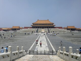 Forbidden City in Beijing, China - July 2017