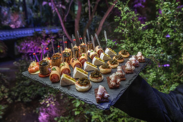 canapes served