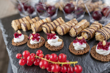 canapes served