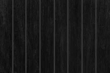 Fototapeta premium Black wood texture background. Abstract dark wood texture on black wall. Aged wood plank texture pattern in dark tone
