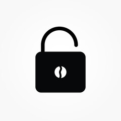 Padlock, lock, security, color fill fully editable vector icon
