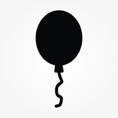 balloon sign icon.balloon vector illustration

